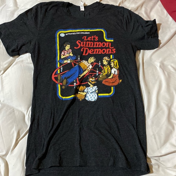 Tops - Let’s summon demons t shirt